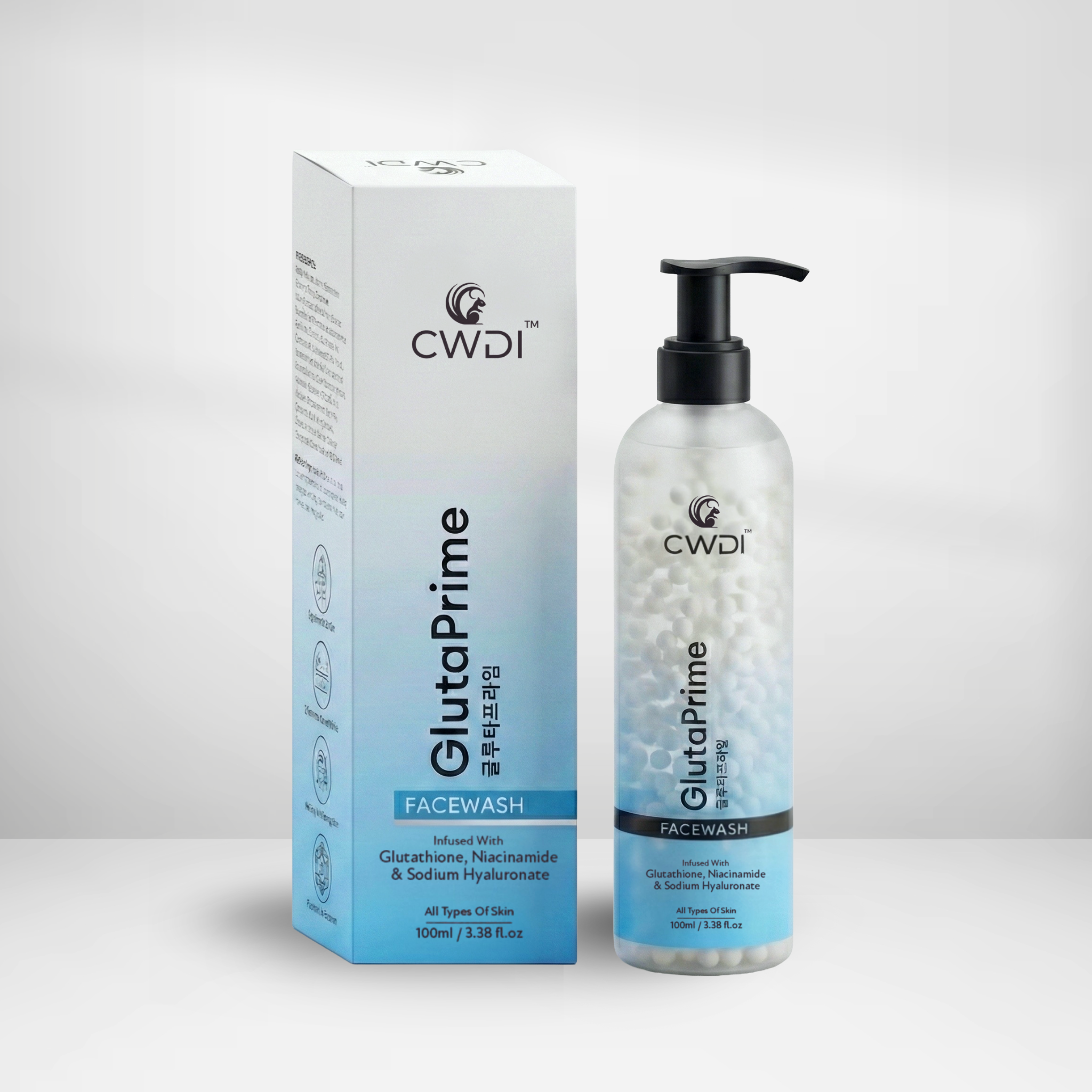 GlutaPrime Face Wash – CWDI