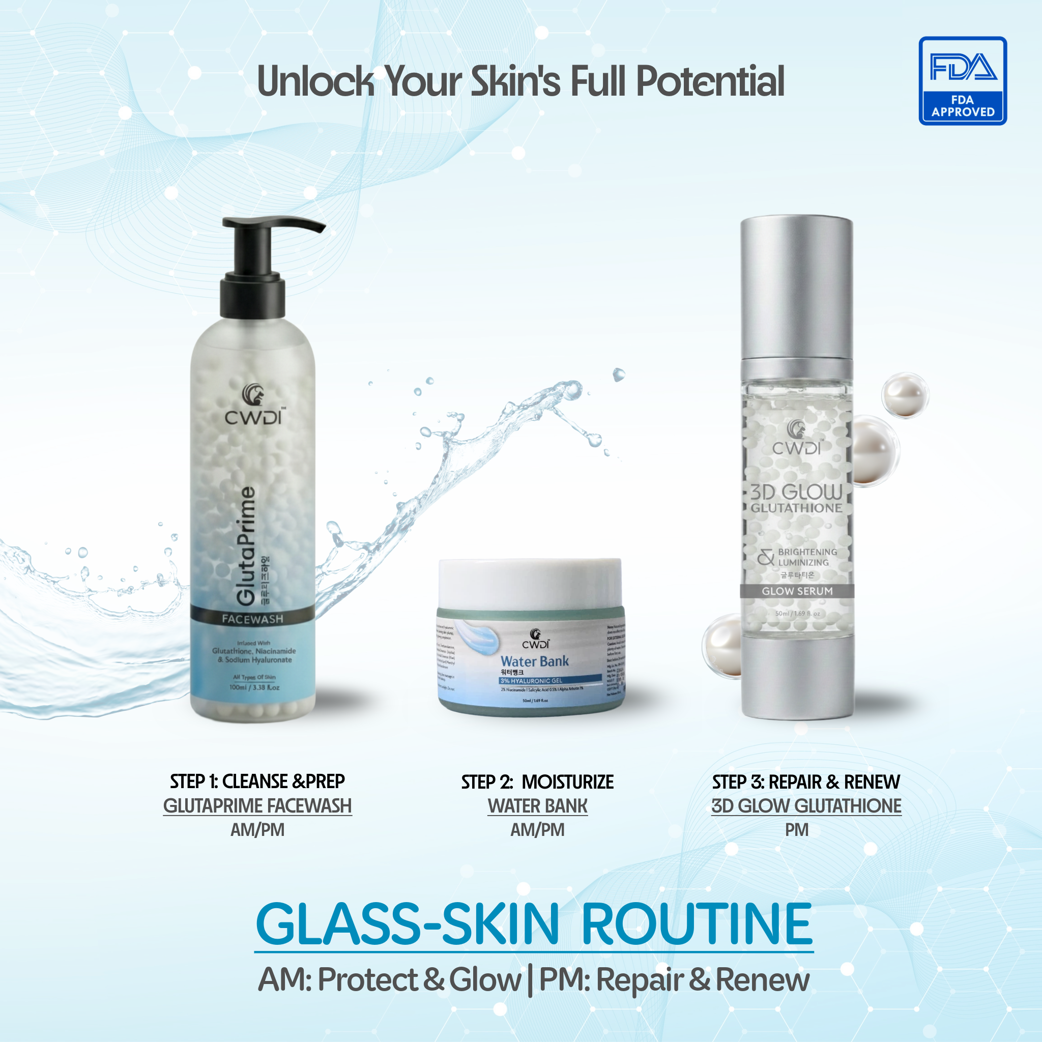 Glass Skin Trio