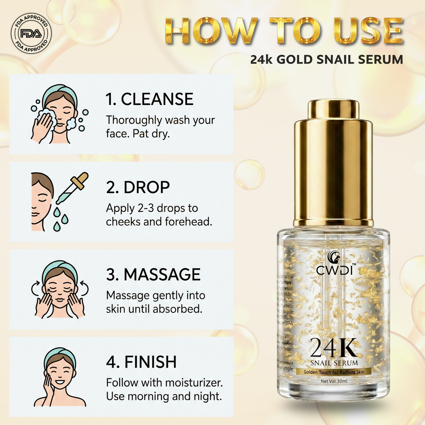 24K Snail Serum