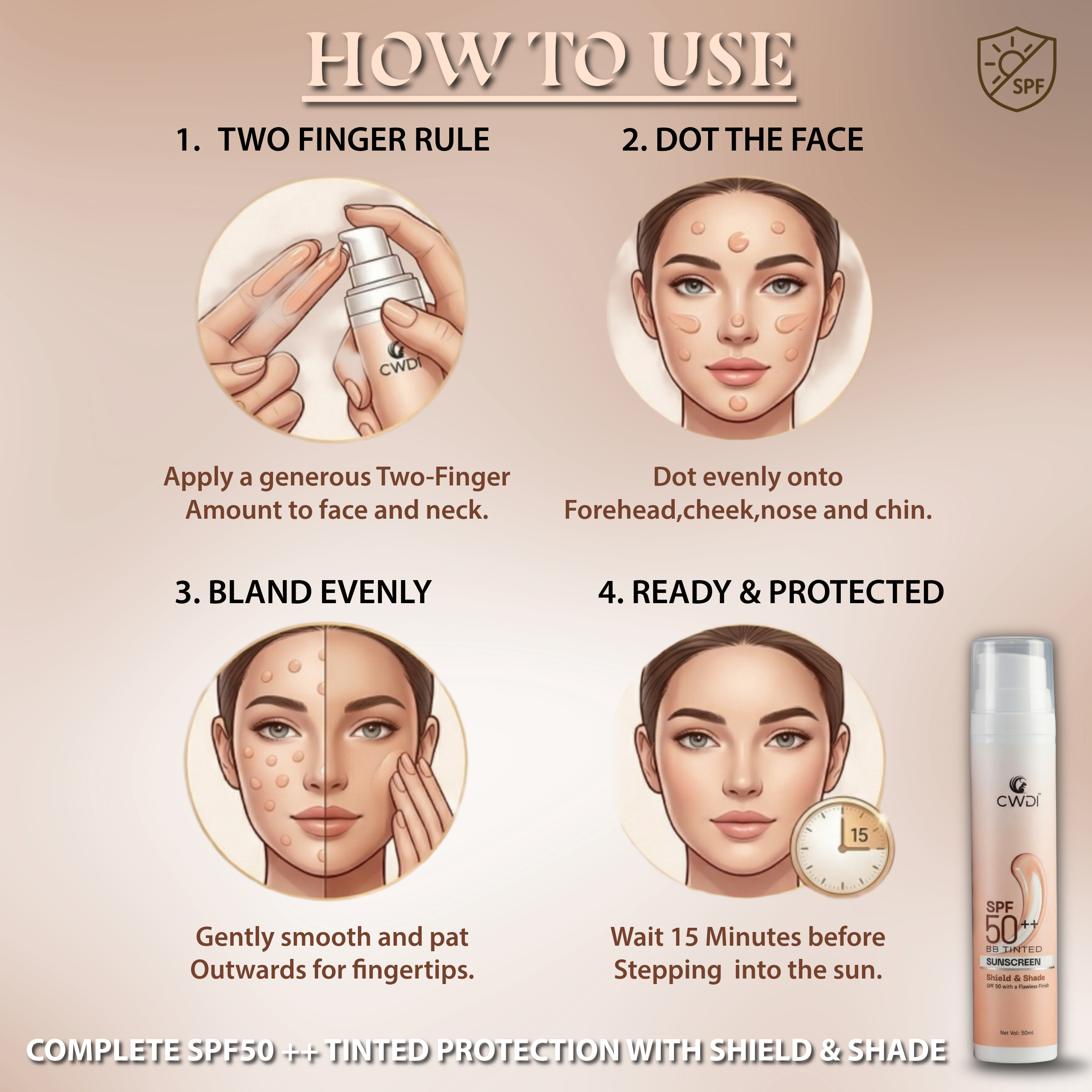 Shield & Shade Tinted Sunscreen
